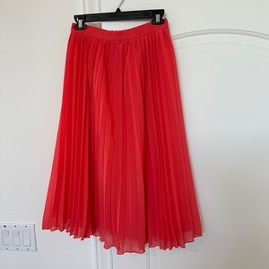ASOS pleated midi skirt